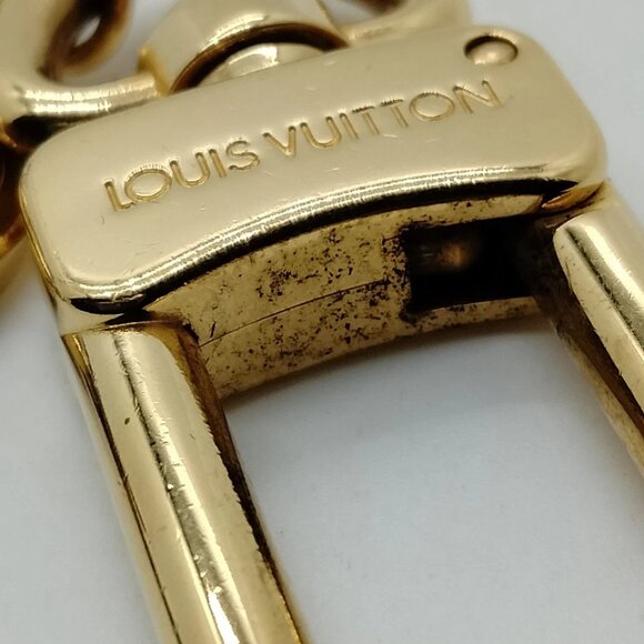 Louis Vuitton Key Ring Gold Browns 466-050625 - Picture 6 of 9